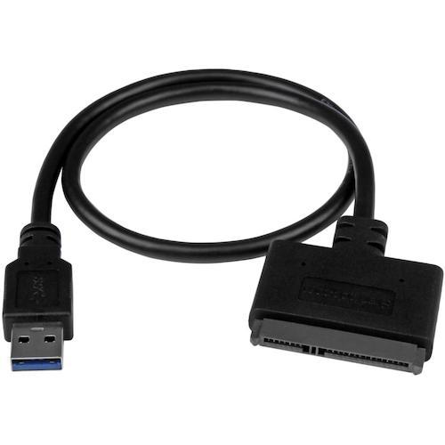 StarTech USB312SAT3CB USBケーブル/USB 3.0 - SATA/IDE/2...