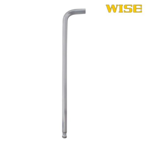 WISE ワイズ WLB330N-80 硬質ボールポイント六角棒レンチ ロング 8mm (1本)