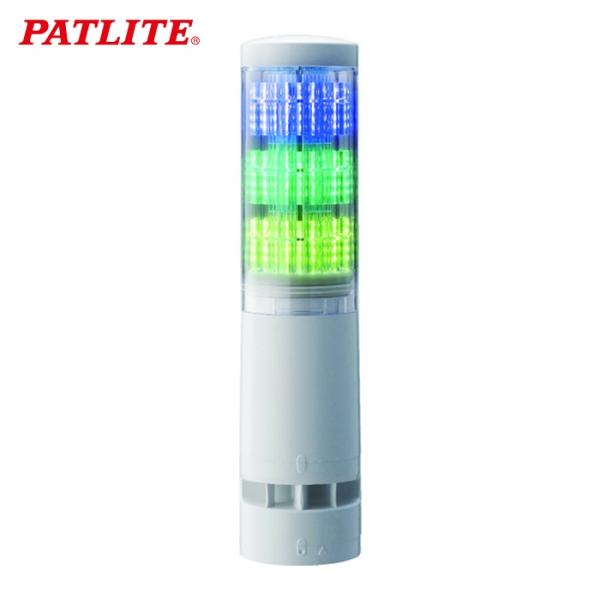 パトライト PATLITE LA6-3DTNWB-RYG LA6型積層情報表示灯Φ60 直付け・端子...