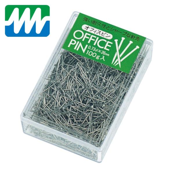 ミツヤ mitsuya オフィスピン 100g M15113 (1箱) OP-100