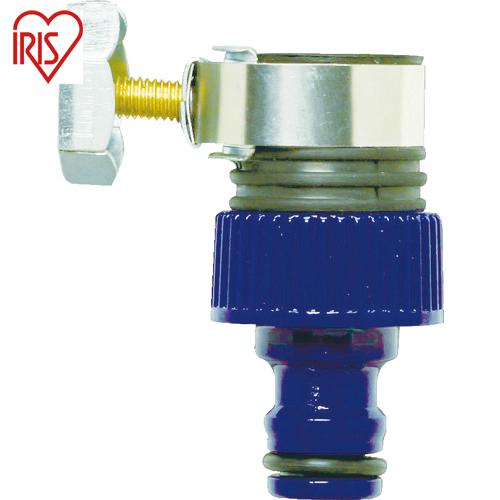 アイリスオーヤマ IRIS 168212 バンド付蛇口口金 SGP-28D マリンブルー (1個) ...