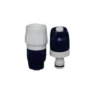 アイリスオーヤマ IRIS 167934 ワンタッチホースジョイント SGP-4 ホワイト/マリンブ...