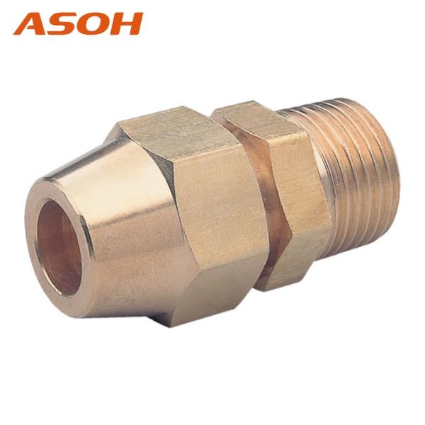 アソー ASOH FS-1312 フレアージョイント PT3/8×Φ12 (1個)