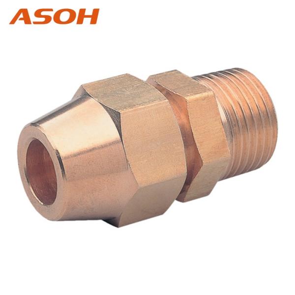 アソー ASOH FS-1403 フレアージョイント PT1/2×Φ9.53 (1個)