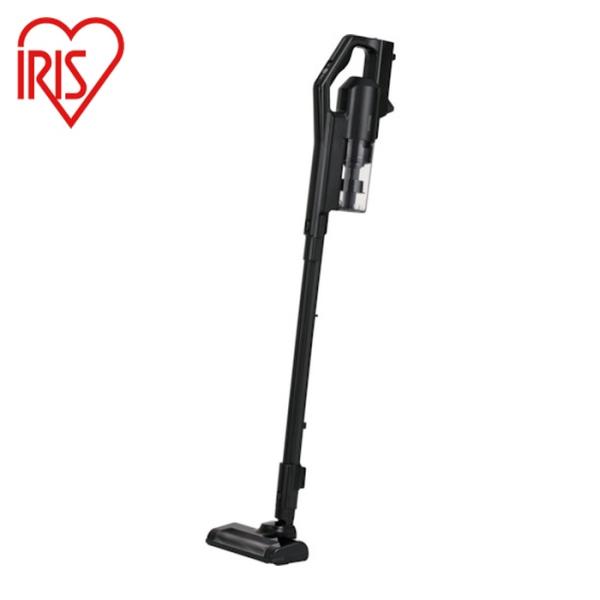アイリスオーヤマ IRIS 296970 充電式サイクロンスティッククリーナー ブラック (1台) ...