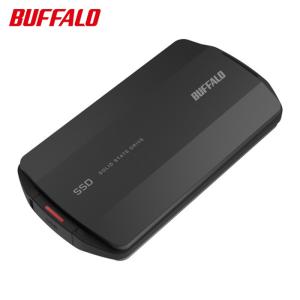バッファロー PC対応 USB3.2(Gen2)対応 高速モデル TypeA-C対応 (1個) SSD-PHP4.0U3-BA