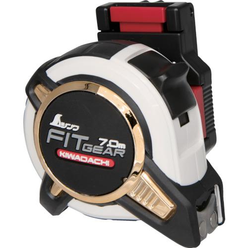 シンワ測定 スケール メジャー コンベックス フィットギア極立 幅25 長さ7.0mマグ爪ホルダー付...