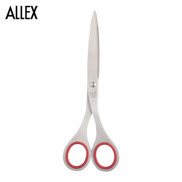 ALLEX 事務用はさみ(大) S-185 レッド (1丁) 11103R