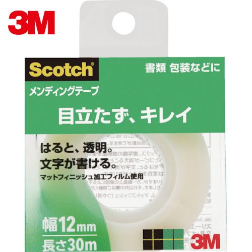 3M スリーエム コピーしても影が出ない 書類 本 補修・補強・修正事務用テープ メンディングテープ...
