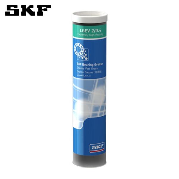 SKF LGEV 2/0.4 軸受用グリース 超高粘度 LGEV 2 (420mlカートリッジ入り)...