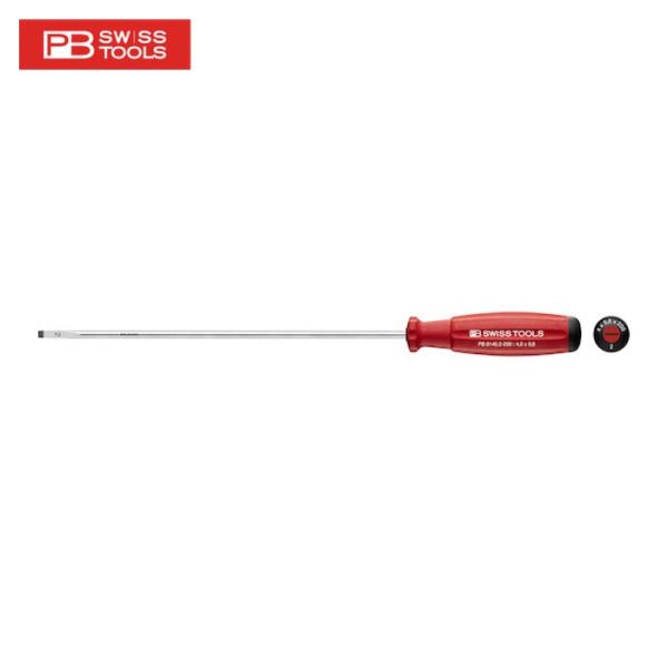 PBスイスツールズ スイスグリップ・マイナスドライバー 全長295 適合ネジM2.5 (1本) 品番...