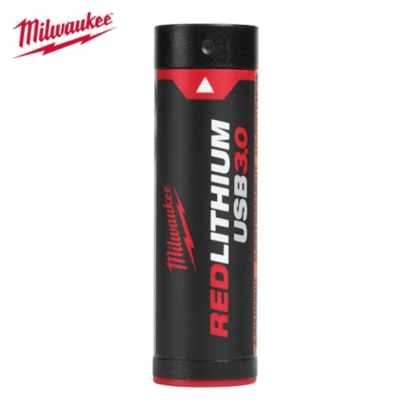 ミルウォーキー L4B3 JP REDLITHIUM USB 3.0AHバッテリー (1個)