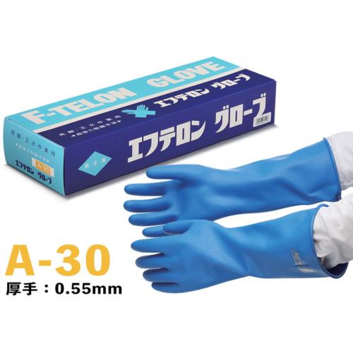 ハナキゴム 超強力耐酸手袋 エフテロングローブ A-30 (1双) A-30