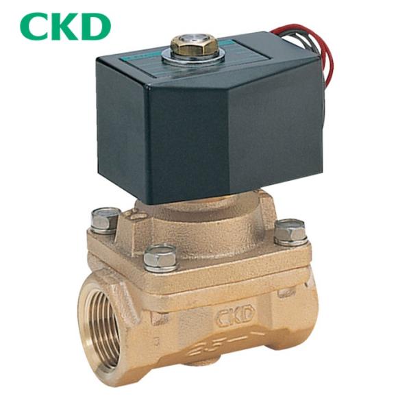 CKD APK11-8A-02C-AC100V 電磁弁 パイロットキック式2ポート(マルチレックスバ...