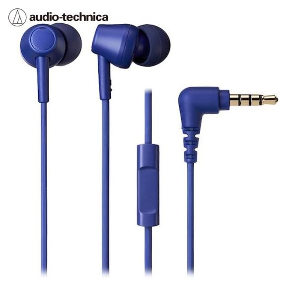 オーディオテクニカ マイク付きイヤホン (1個) 品番：ATH-CK350XIS BL