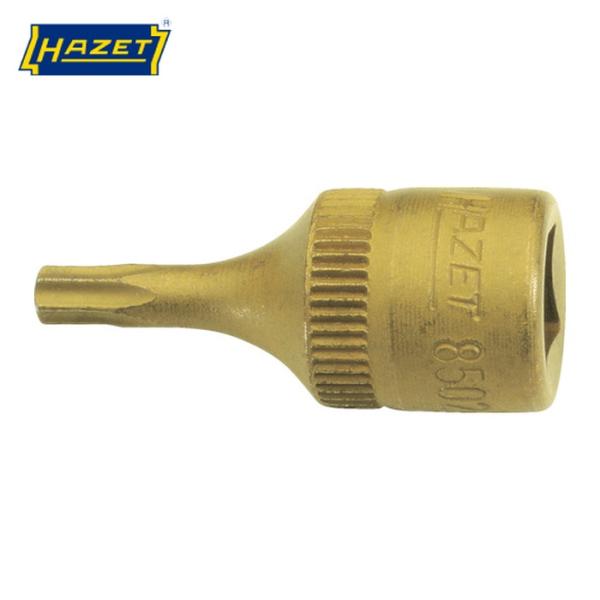 ハゼット HAZET TORXビットソケット（差込角6.35mm・チタンコーティング） (1個) 品...