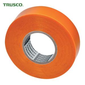 トラスコ TRUSCO 脱鉛タイプビニールテープ 19mmX20m オレンジ 1巻入 (1巻) GJ2120OR1P｜工具ランドプラス