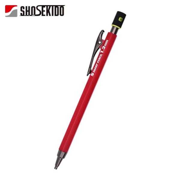 祥碩堂 白虎N 建築用シャープペンシル1.3本体 赤 (1本) 150-R