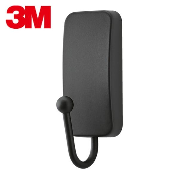 3M スリーエム コマンドフック マットブラック Sサイズ (1個) CMD-SM