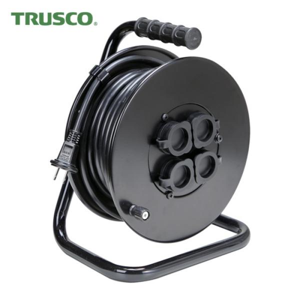 トラスコ TRUSCO 延長コードリール 防雨 屋外 電工ドラム ジェネラルリール15m 屋外用 (...