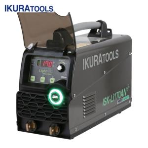 育良精機 ISK-LI170AN(PLUS) リチウムイオンバッテリー内蔵アーク溶接機NEO ISK-LI170AN(plus) (40088) (1台)