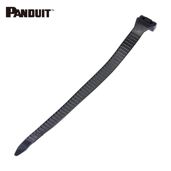 パンドウイット PANDUIT エラストマー製結束バンド 耐候性黒 12.7×216×2.3 1袋1...