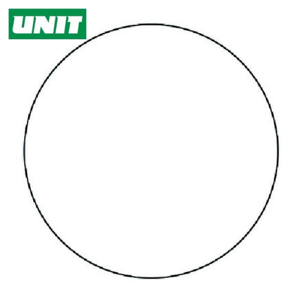 ユニット UNIT ヘルメット用ステッカー白無地 PPステッカ 35mmФ 10枚入 (1組) 37...