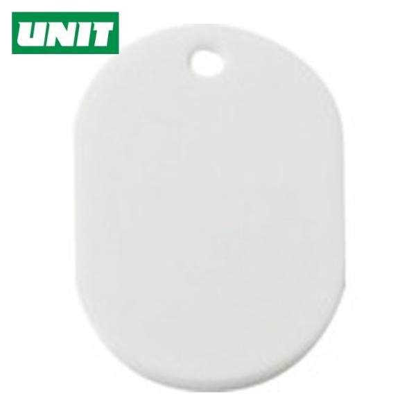 ユニット UNIT 小判札45×30 白 100枚組 (1組) 877-601