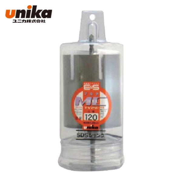 ユニカ UNIKA 単機能コアドリルE＆S  マルチタイプ 120mm SDSシャンク (1本) 品...