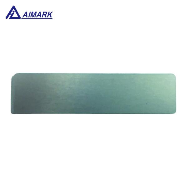 IM AL-104 刻印用アルミプレート 10×40×0.8 4-R1 10枚入 (1S)