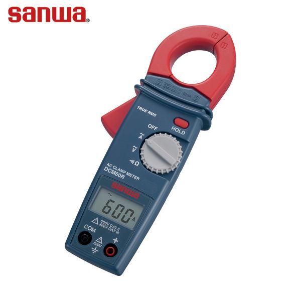 SANWA AC専用真の実効値対応デジタルクランプメ-タ (1台) 品番：DCM60R