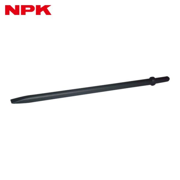 NPK 日本ニューマチック 17300422 フラットチゼルロング 長さ500mm 丸込(R)AA-...