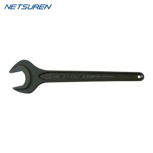 三木ネツレン 型打鍛造製 強靭 軽量 プロ用 日本製 片口スパナ JIS H級 強力級 32mm (1丁) 品番：J0032