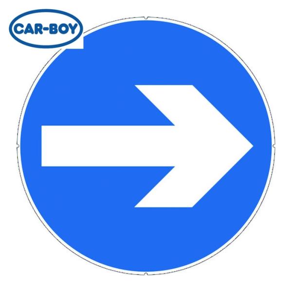 カーボーイ CAR-BOY カラープラポールサインキャッププレート 矢印 (1枚) CP44