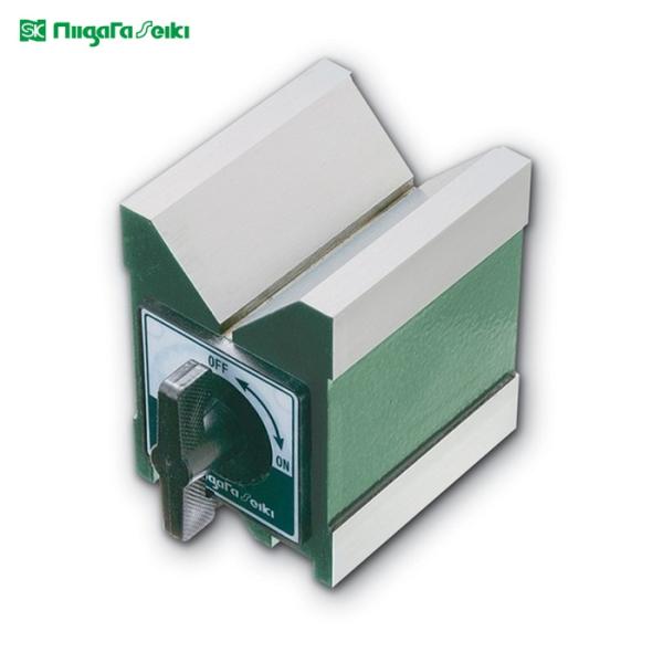 SK 新潟精機 MV-80G マグネット付Vブロック 95x70x80mm (1個)