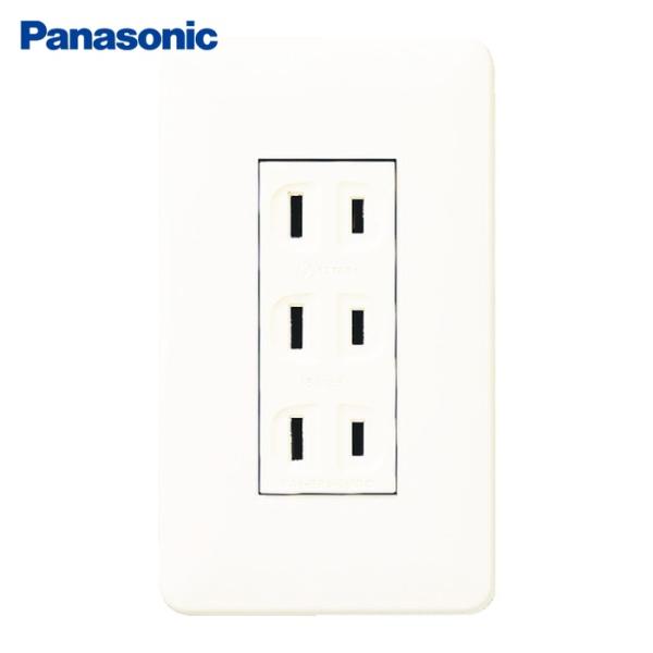 パナソニック Panasonic WNP1503MWP フルカラー埋込トリプルコンセント (1個)