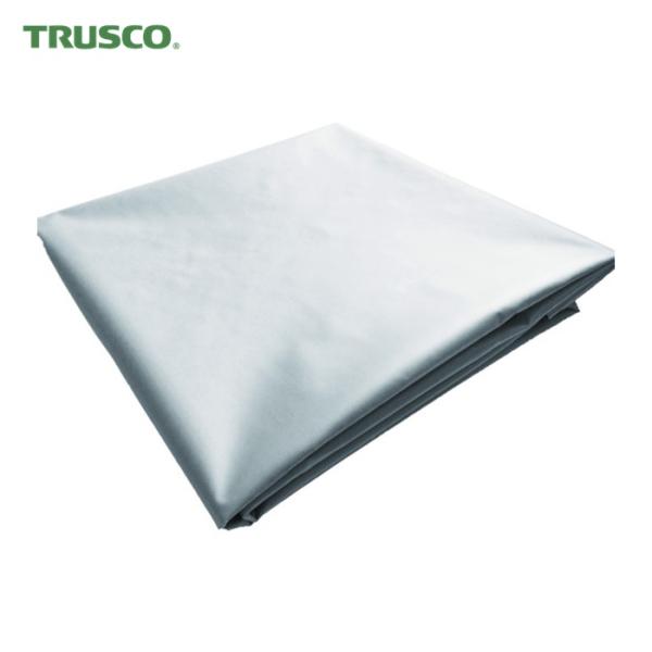 トラスコ TRUSCO ターポリンシート グレー 1800X1800 0.35mm厚 (1枚) TP...