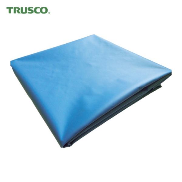 トラスコ TRUSCO ターポリンシート ブルー 1800X2700 0.35mm厚 (1枚) TP...