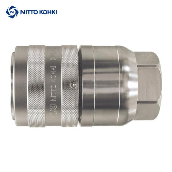 日東工器 FF-6S STEEL NBR フラットフェイスカプラFF型(20901) (1個)