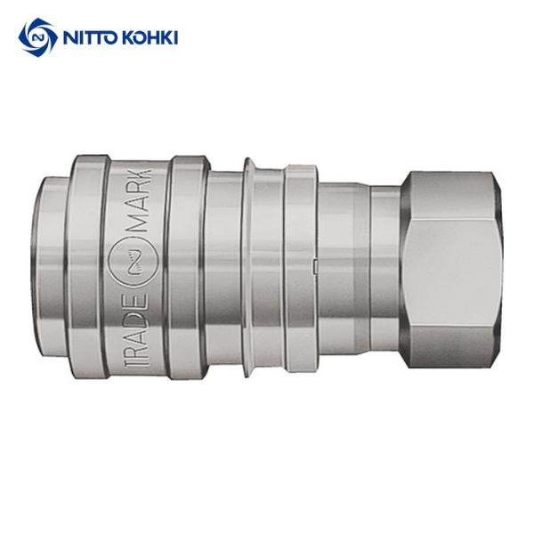 日東工器 S210-6S SUS FKM S210カプラ 高圧用相手側取付サイズR3/4耐圧力(MP...