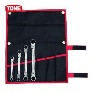 TONE トネ コンビネーションラチェットレンチ 首振ラチェットめがね