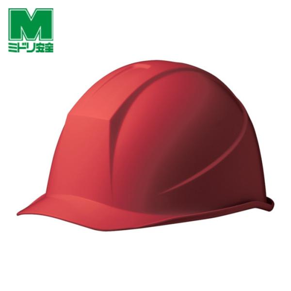 ミドリ安全 アルファライナーヘルメット SC-11B RA アルファ レッド (1個) SC-11B...