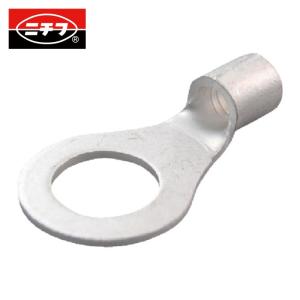 ニチフ R 14-12 裸圧着端子 R形(50P) より線10.52~16.78 外寸22mm スタッド径13mm (1Pk)｜工具ランドプラス