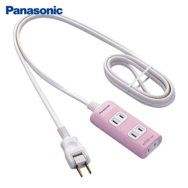 Panasonic パナソニック ザ・タップQ 3コ口 3mコード付 ピンク (1個) 品番：WHA...
