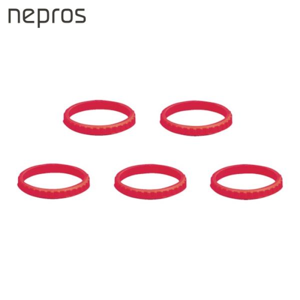 ネプロス nepros NTYR0405R No.4ゴムリングセット 赤 (1S)