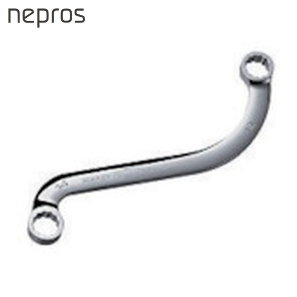 ネプロス nepros NM12-19 S字めがねレンチ 19mm (1丁)