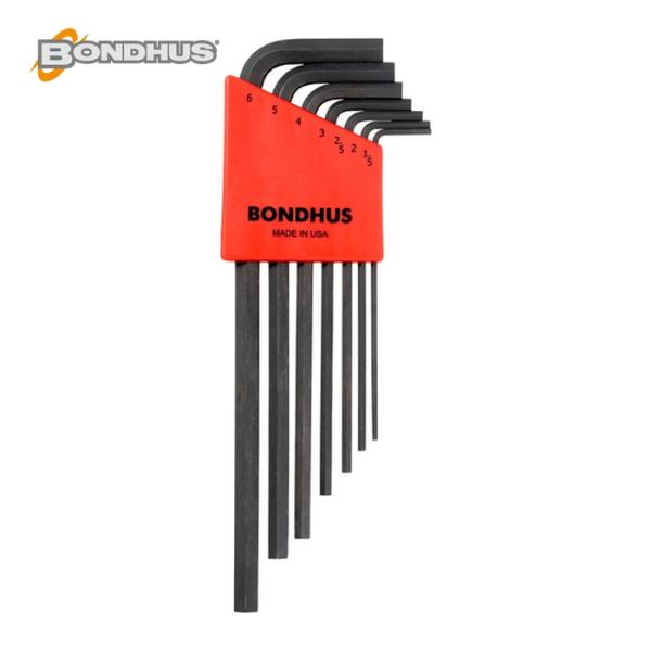 ボンダス BONDHUS HLX7M 六角L-レンチ ロング セット7本組(1.5-6mm) No....