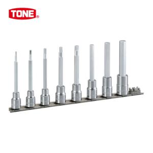TONE（トネ） ロングヘキサゴンソケットセット(ホルダー付) 8pcs