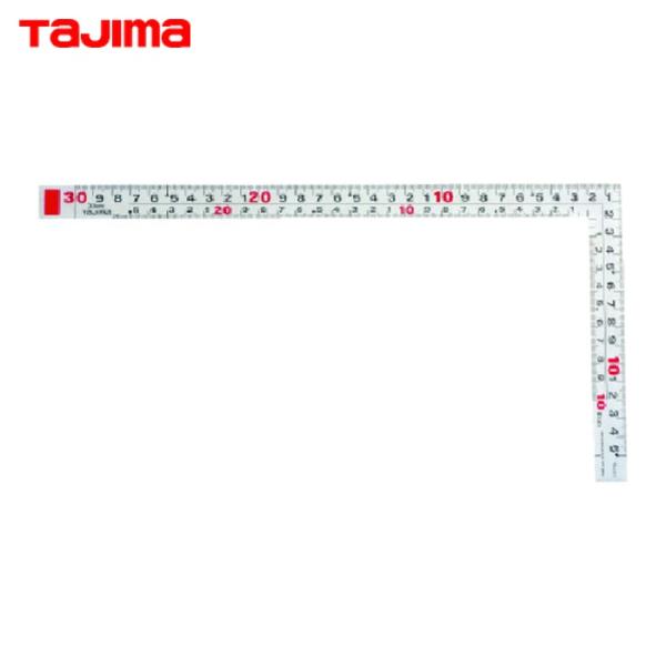 タジマ tajima 曲尺 さしがね 差し金 等厚曲尺 広幅曲尺 同目30cm (1本) 品番：KA...