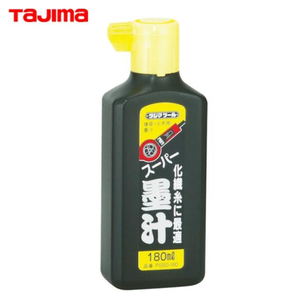 タジマ tajima 墨つぼ用 スーパー墨汁450ml (1個) 品番：PSB2-450